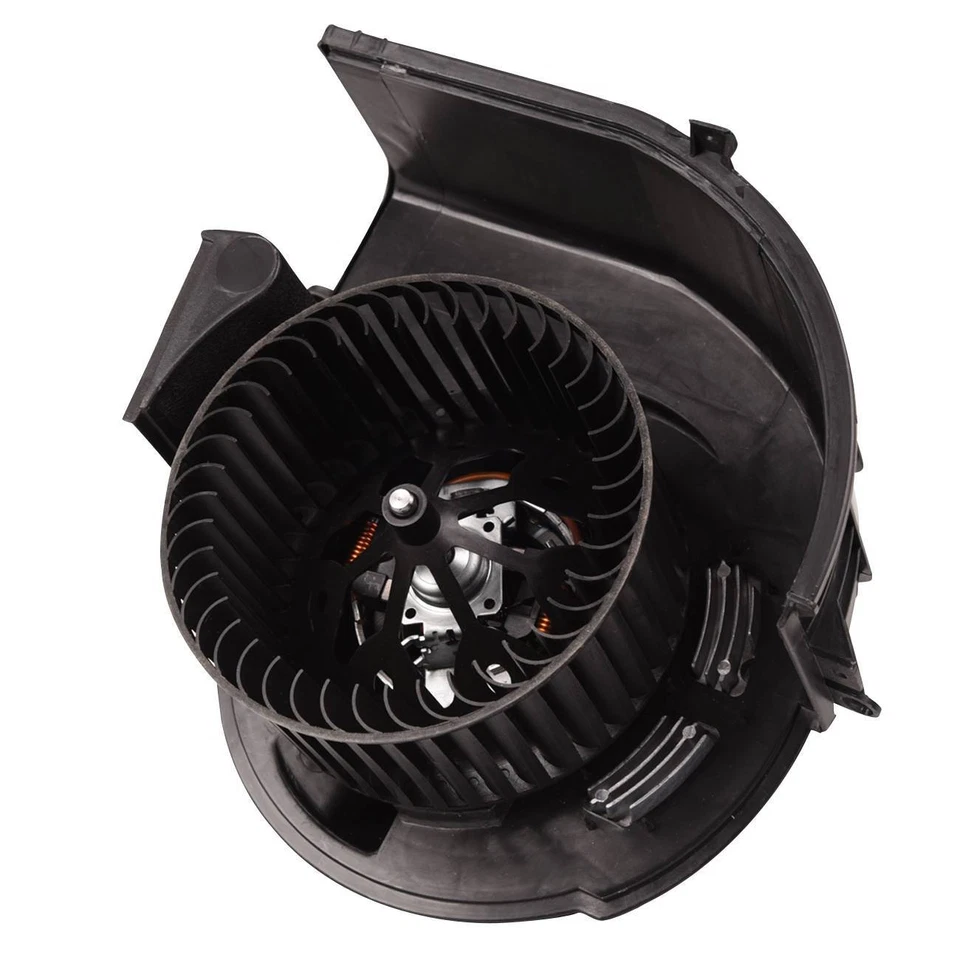 Motor soplador de climatización con resistencia de jaula de ventilador para BMW X5 2006-2013 X6 2008-2014 Foto 2 de 4