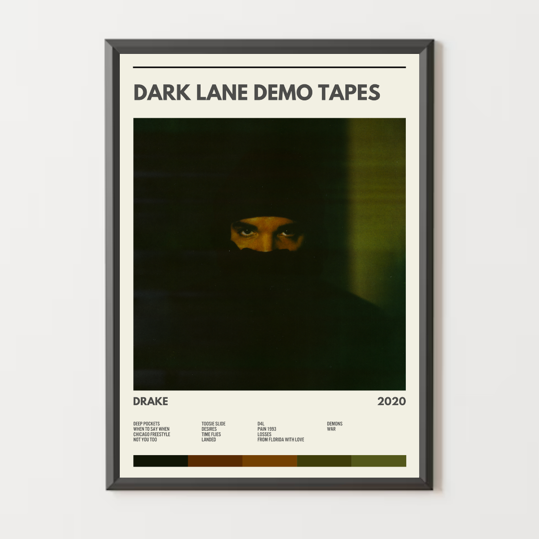 Drake Dark Lane Demo Tapes Album Poster | eBay UK