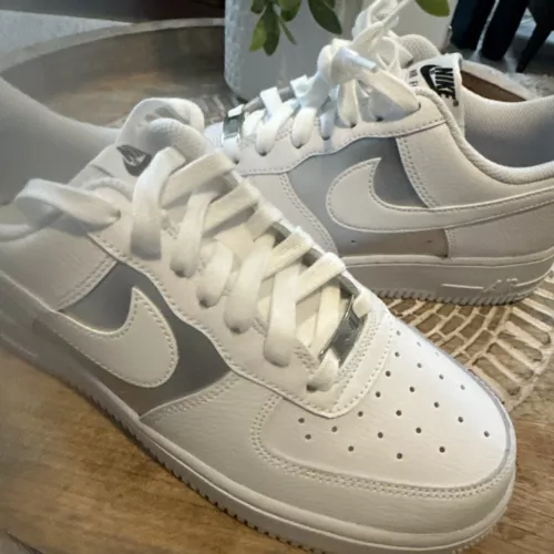 Size 8.5 - Nike Air Force 1 Low Color of the Month - White Silver