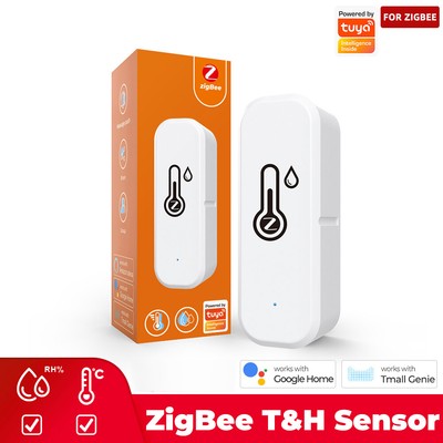 Tuya Zigbee/WiFi Temperature And Humidity Sensor Indoor Smart Home Smart Life Wo