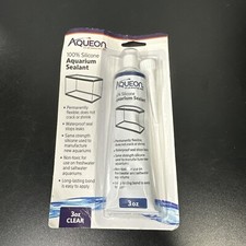 Aqueon Aquarium Silicone Sealant Clear 3 Ounces - New