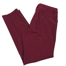 $198 HUGO BOSS Hesten 232x Red Suit Separate Trouser Pants Mens Size 32R