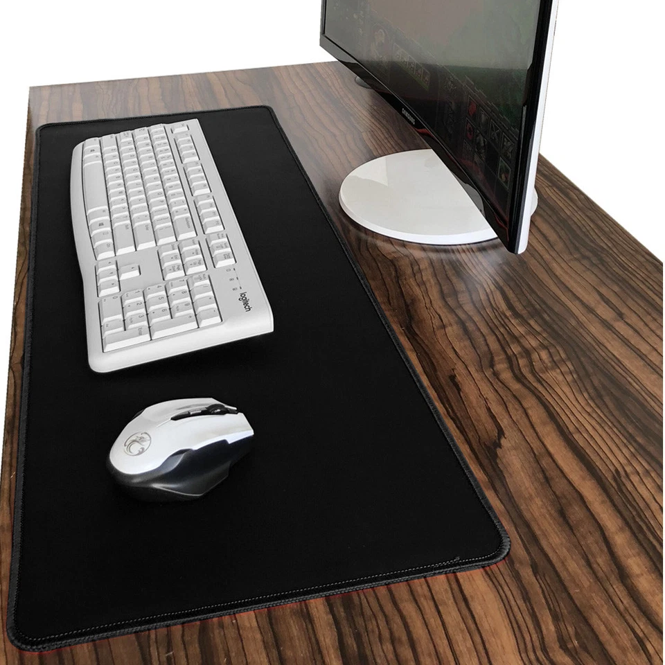 Large Size Gaming Mouse Pad Desk Mat Extended Anti-slip Rubber Speed Mousepad - image 2 of 4