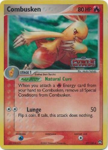 Pokémon Combusken 29/108 POWER KEEPERS Reverse Holo Rare Near Mint