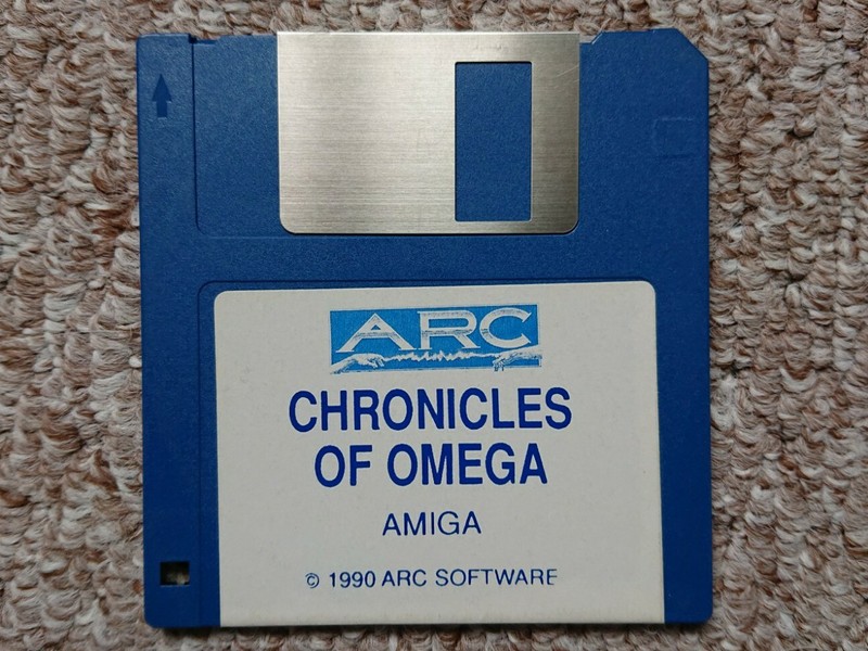Commodore Amiga Game - Chronicles Of Omega By Arc Software - Free UK Postage