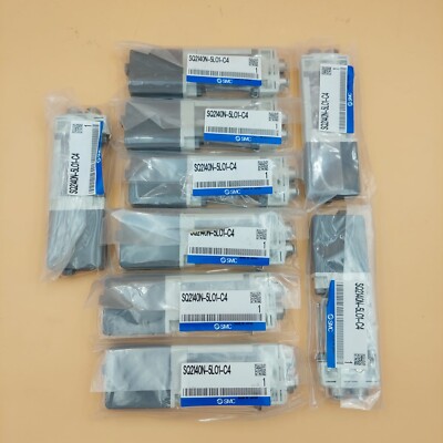 LOT OF 9 PCS SMC SQ2140N-5LO1-C4 valve, sgl, n/plug-in, SQ2000 VALVE, SOL 4-WAY