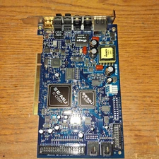 E-MU EM8810 and EM8820 daughter PCI Digital Audio Sound Processor Card set used
