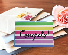 Congratulations Greeting Card General Anyone ...