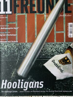 SELTEN: 11 FREUNDE #39 November 2004 + Stadionposter Ernst-Happel-Stadion Wien