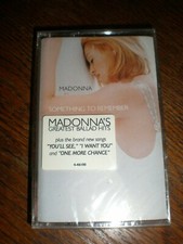 Madonna CASSETTE Something To Remember NEW SEALED