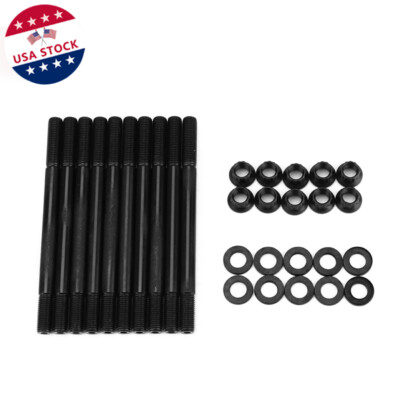 Cylinder Head Stud Bolt Kit for 96-00 Honda Civic D16Y D16Y7/Y8/YZ SOHC 208-4305