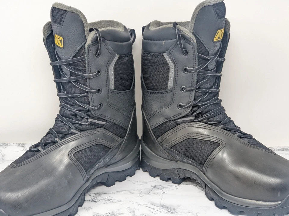 Botas de moto de nieve Klim para hombre 8 Gore-Tex Thinsulate aisladas 3108 adrenalina Foto 4 de 4