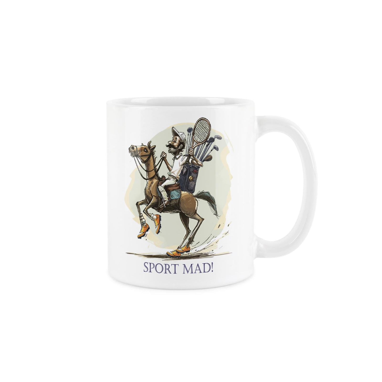 Sports Mad Mug - Tea/Coffee Ceramic Cup Gift for Sports Fans
