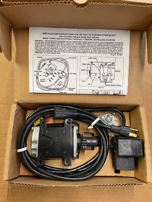 New Electric Starter Motor For Tecumseh Snow Blower - Replaces Part #33328 & 33328D 9 thumbnail image
