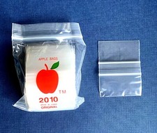 100 Count Clear 2.0" x 1.0" baggies 2010 mini bags