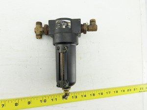 Norgren-F08-400-A3DA-1-2-034-NPT-250PSI-Airline-Filter-Assembly-Manual-Drain