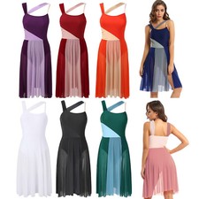 UK Women Lyrical Ballet Dress