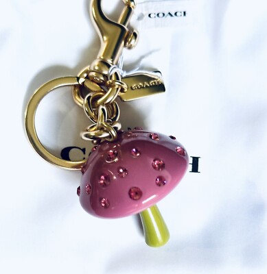【Coach 】Resin Mushroom Bag Charm マッシュルームチャーム Coach 】Resin Mushroom Bag Charm マッシュルームチャーム