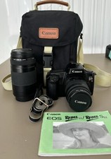 Canon EOS Rebel S II Kit: 35-80mm III, 75-300mm II, Canon Case, Strap,  Manual