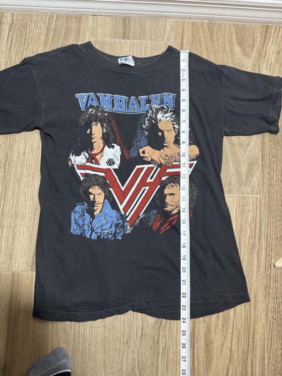 90s　USA製 ヴァンヘイレン XL シングルステッチ Van halen Rare 1980's Vintage Van Halen Shirt Made In USA Single Stitch XL