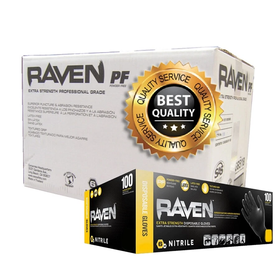 Raven nitrile gloves deals