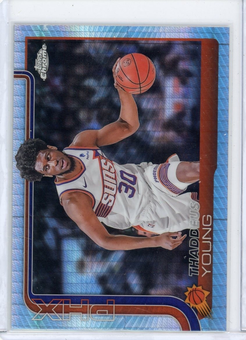 2025-26 Topps Chrome Prism Refractor Thaddeus Young #135