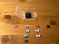Micro SD Card Collection x9 Various Sizes SanDisk Samsung