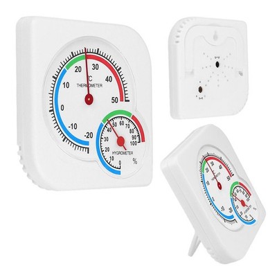 Thermometer Humidity Innenräume Thermo-Hygrometer Practical Easy-to-read Scale