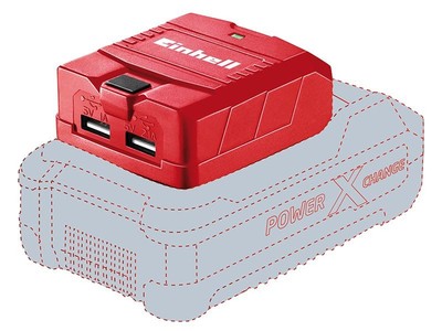 Einhell - TE-CP 18 LI USB-Solo Power X-Change Battery Adaptor 18V Li-Ion