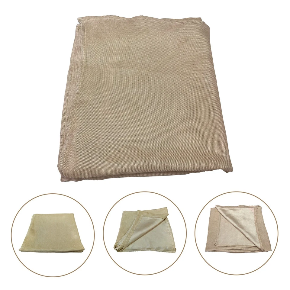 Schweißdecke GRAU BRAUN 1,5m X 1,8m  - Bild 2 von 4