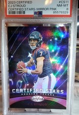 2023 Panini Certified - Certified Stars C.J. Stroud #CS-11 Mirror Pink /199 (RC)