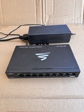 Luxul SW-100-08P  8 Port PoE+ Compact Switch ...