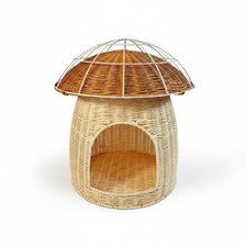 Fungi Feline House Year-Round Woven Feline Cave Breathable for Felines
