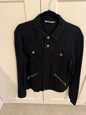 Palm Angles Black Denim Jacket  Size 46