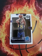 2022 Panini Donruss Optic Bennedict Mathurin Rated Rookie