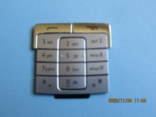 TASTIERA NOKIA-6260 SILVER-ORIGINALE-da assistenza tecnica 