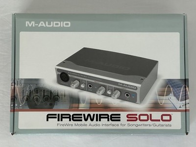 M-Audio FireWire Solo Desktop Audio Interface XLR S/PDIF 48V Home Recording