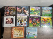 Vintage LOT 10 Kids CD's Educational Fun Musical and MORE - Sealed