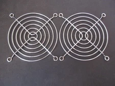 2 pack 92mm Muffin Fan Finger Guard Grill Metal Computer Cover Commonwealth B-3