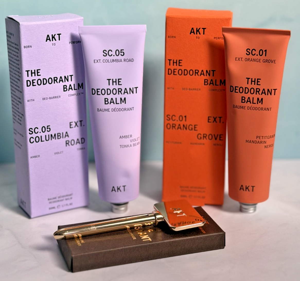 AKT The Deodorant Balm SC.05 + SC.01 + The Assistant Bundle NWB RRP £53 Free 🚚