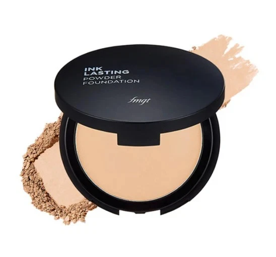 2 x Base en polvo duradera con tinta THE FACE SHOP V203 beige natural 9 g SPF30 PA++ Foto 2 de 4