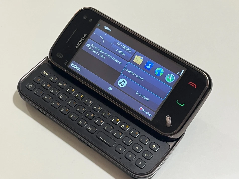Original Nokia N97 mini Locked To Vodafone Rare Gsm Mobile Phone Finland - Image 2 of 4