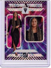 2025 Donruss WNBA Tunnel Vision Diamond Veronica Burton | Golden State Valkyries