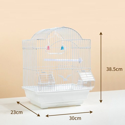 10 Cage BULK SALE Steel Small Pet Budgie Canary Bird Cage 30x23x38.5cm Mix Color - Picture 4 of 7