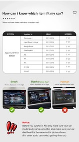 Wireless Carplay for Land Rover Jaguar Bosch Discovery 4 Aurora Freelander 2 XE