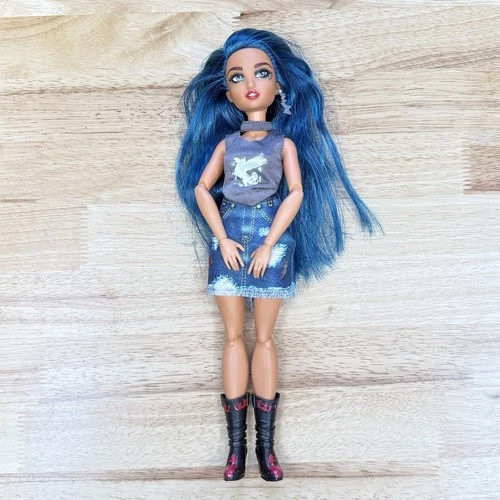 Wild Hearts Crew Charlie Lake 12" Doll Mattel Articulated Blue Hair Outfit Boots