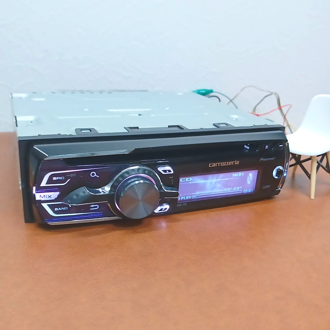 Pioneer Carrozzeria DEH-770 1DIN CD USB AUX Receiver Tested Fast