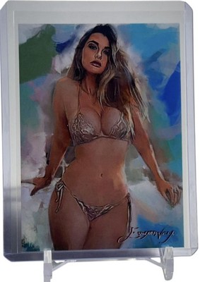 Emily Sears Limited Edition Art Card 2 #23/50 Autograph Signed by Edward Vela