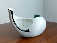 RARE CENTERPIECE VASE ANTONIA CAMPO SKI LAVENO VARESE ITALY POTTERY BRIDGES LENCI