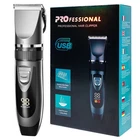 Professional Hair Clippers Cordless Rechargeable Trimmer Barber Hair Cutting Kit